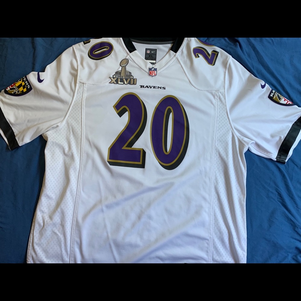 Nike Ravens Ed Reed SuperBowl 47 Jersey size XL